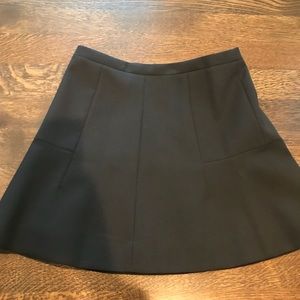 J Crew Black miniskirt